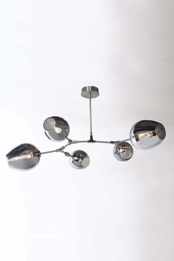 Covington Drop Globe Branching Bubble Chandelier 30"