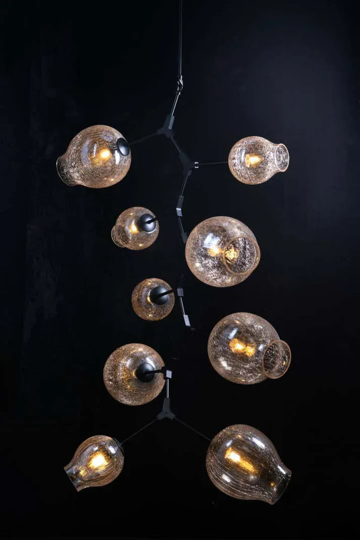 Covington Drop Globe Branching Bubble Chandelier 38"