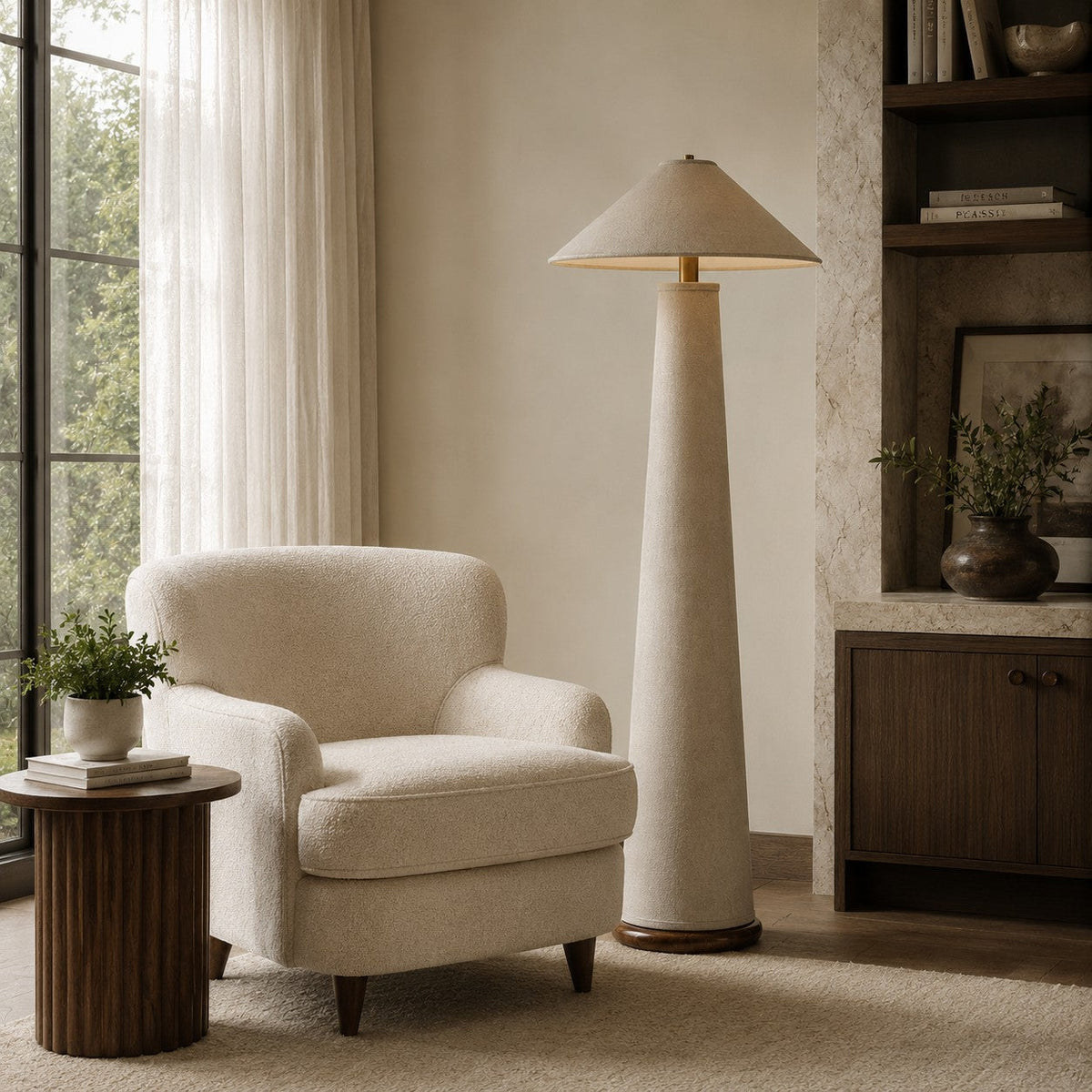Curitis Tapered Floor Lamp