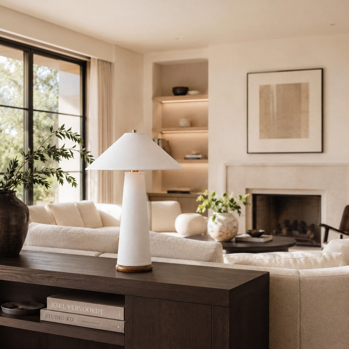 Curitis Tapered Ombria Tapered Table Lamp