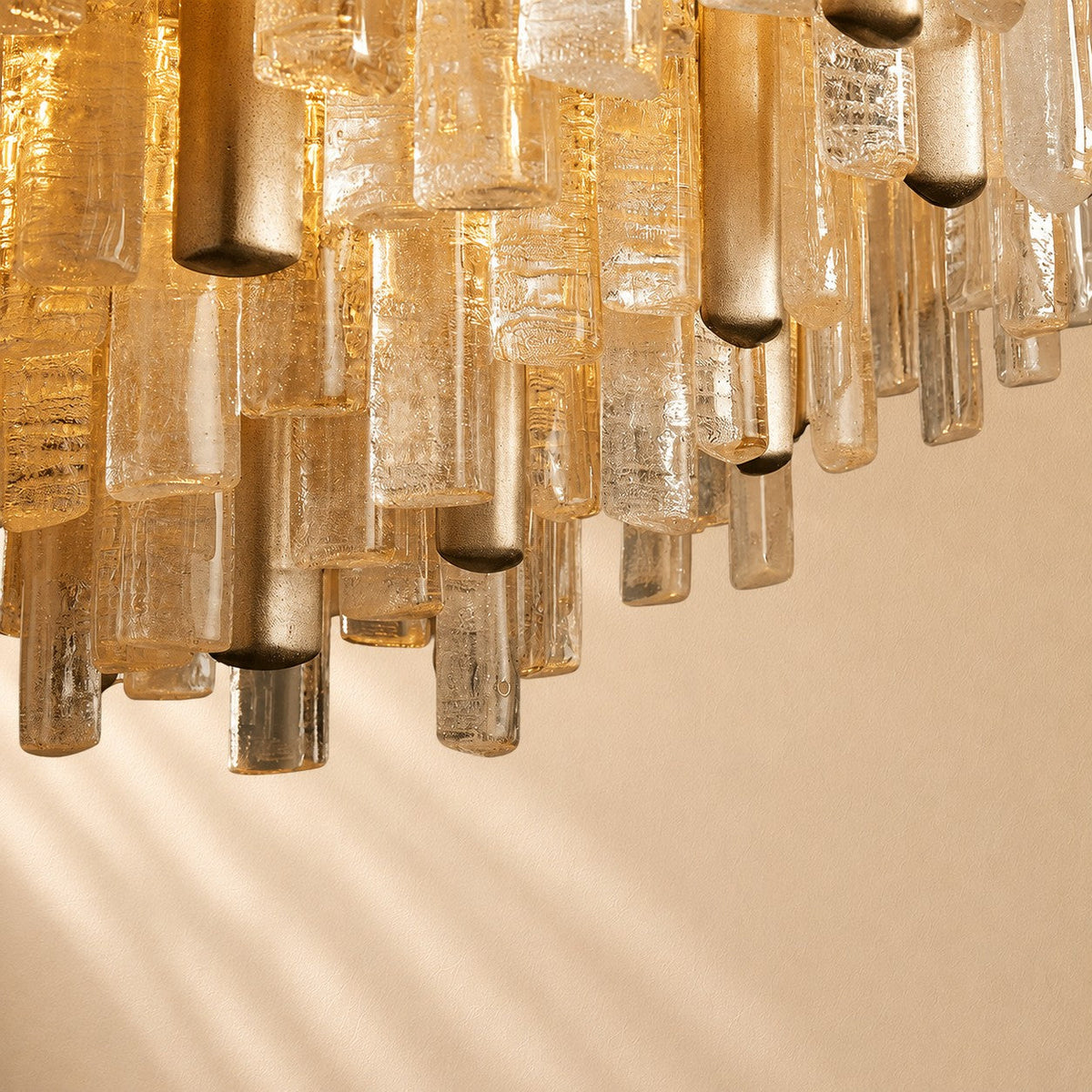 Dale Crystal Prism Linear Chandelier