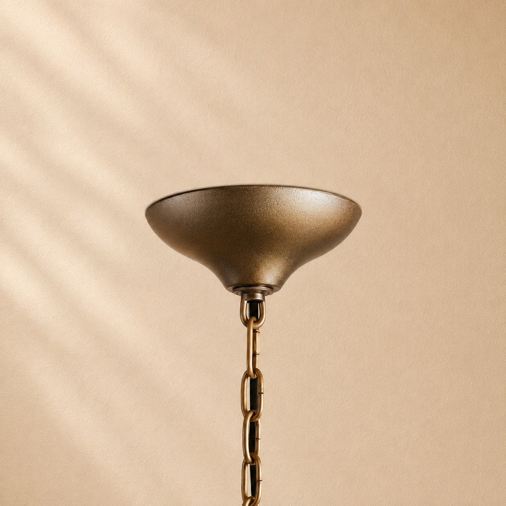 Dale Crystal Prism Round Chandelier