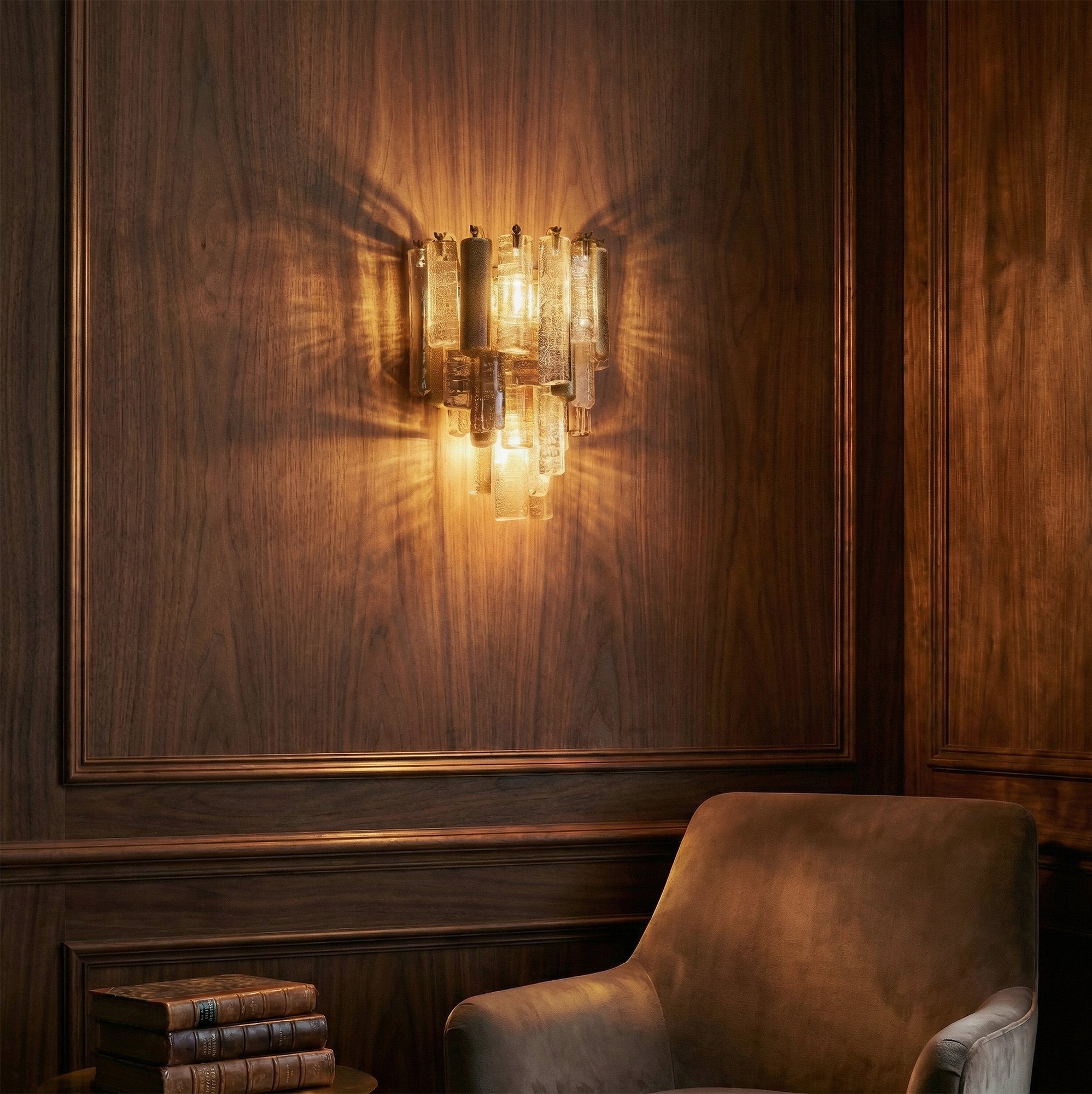 Dale Crystal Prism Wall Sconce