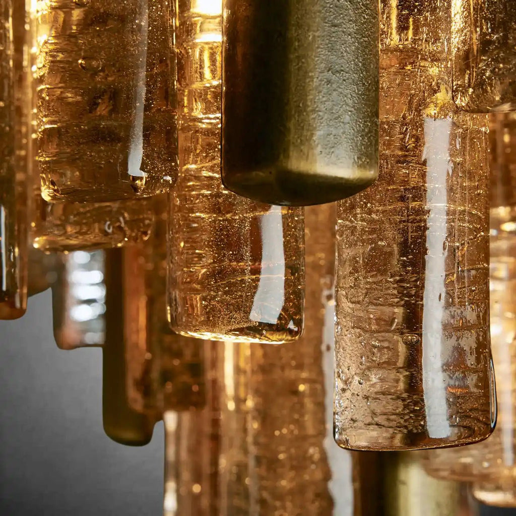 Dale Crystal Prism Flush Mount