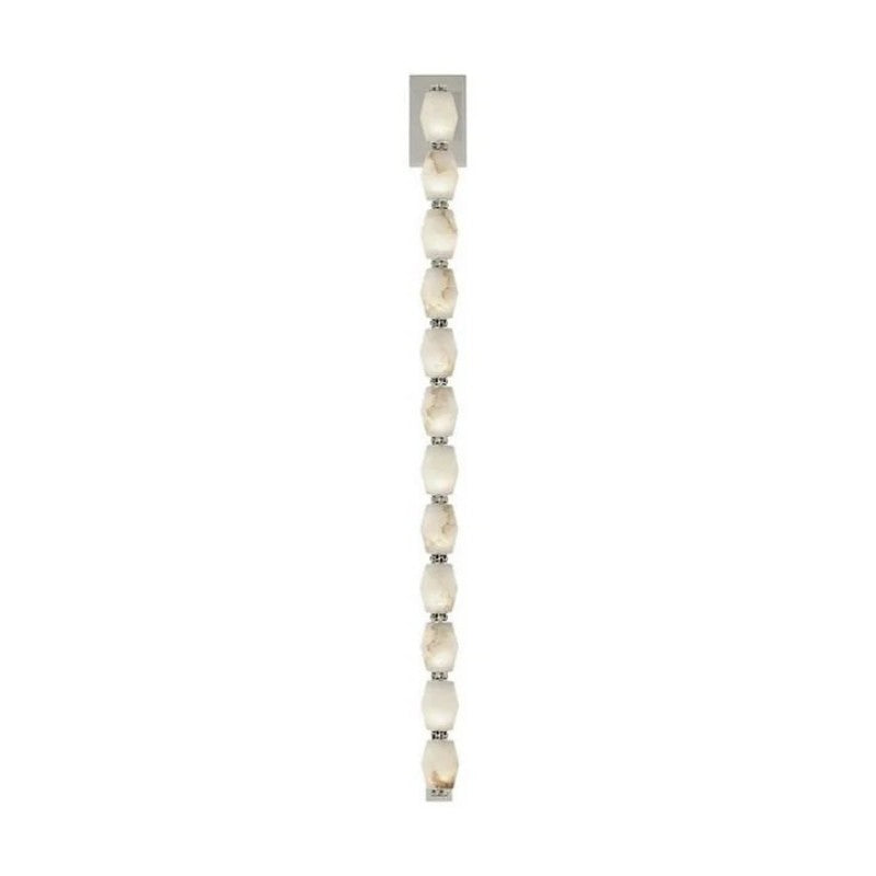 Dana Alabaster Pearl Necklace Wall Sconce