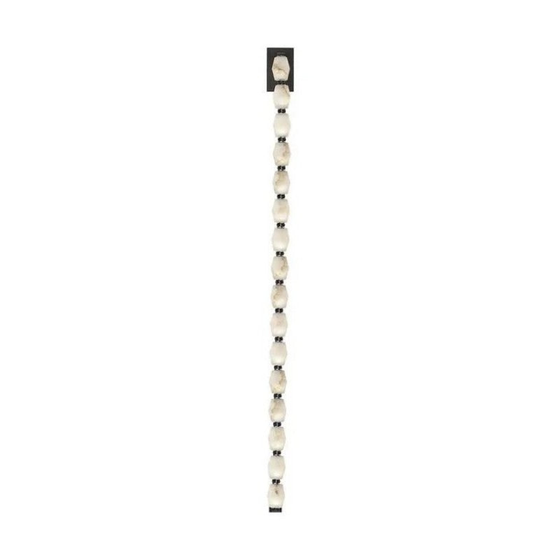 Dana Alabaster Pearl Necklace Wall Sconce