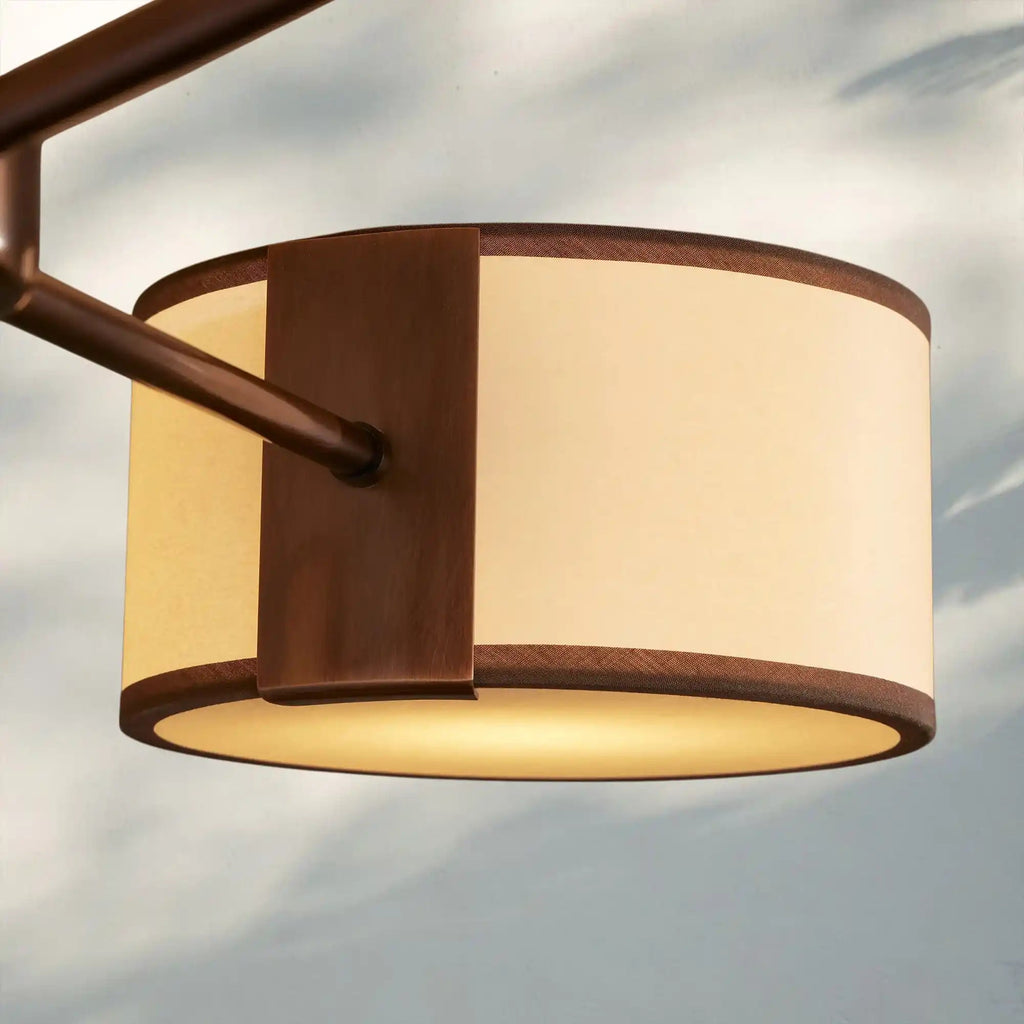Daphny 3-Light Semi-Flush Mount