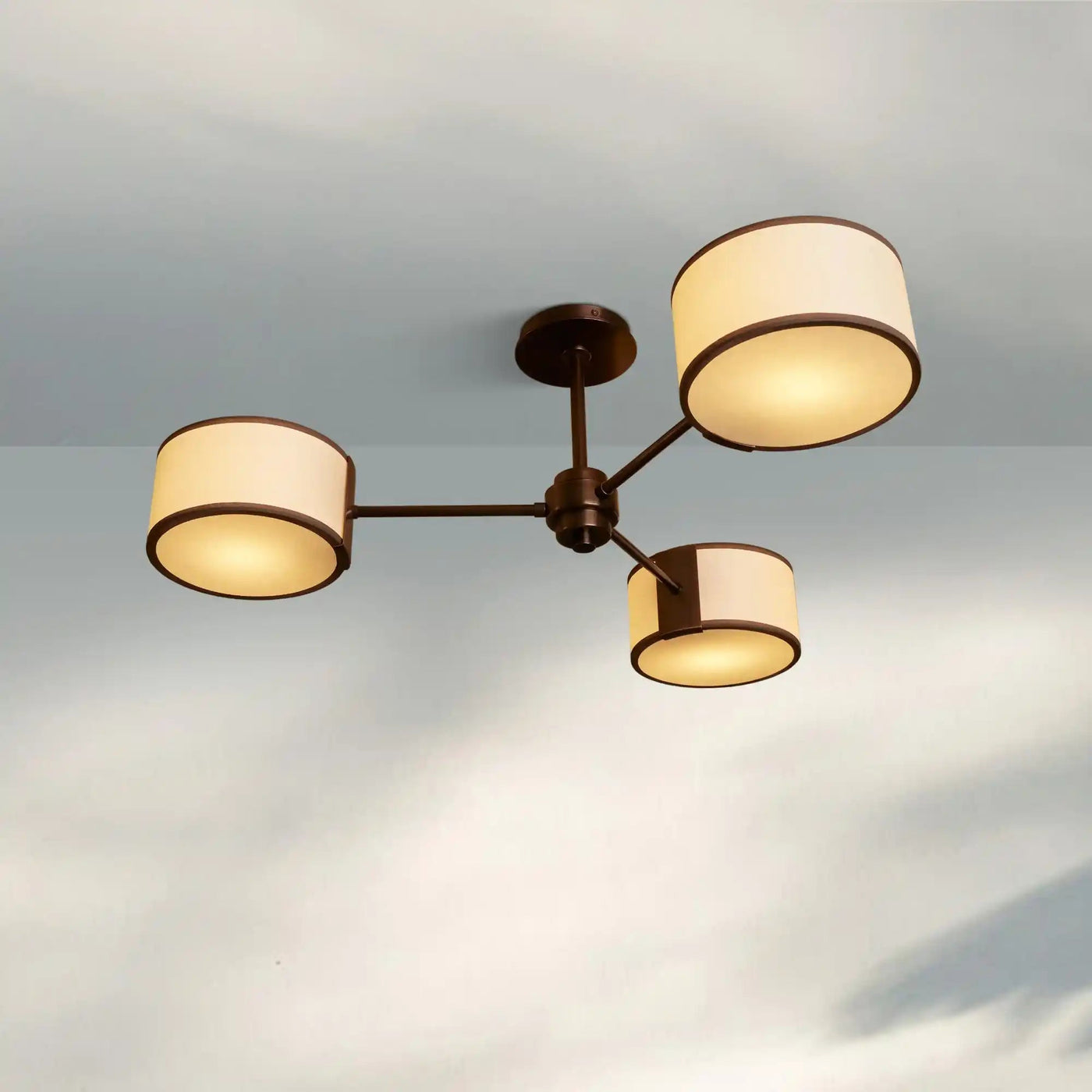 Daphny 3-Light Semi-Flush Mount