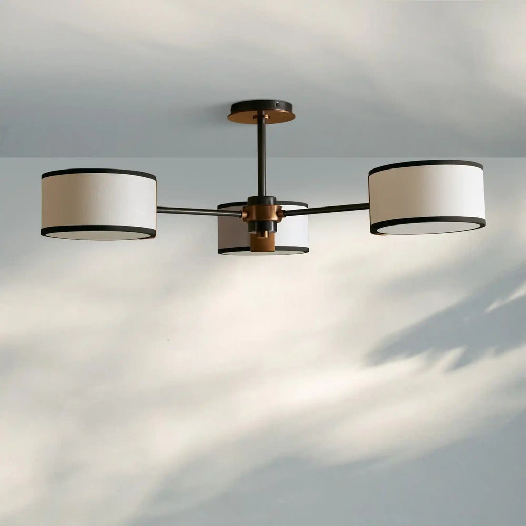 Daphny 3-Light Semi-Flush Mount