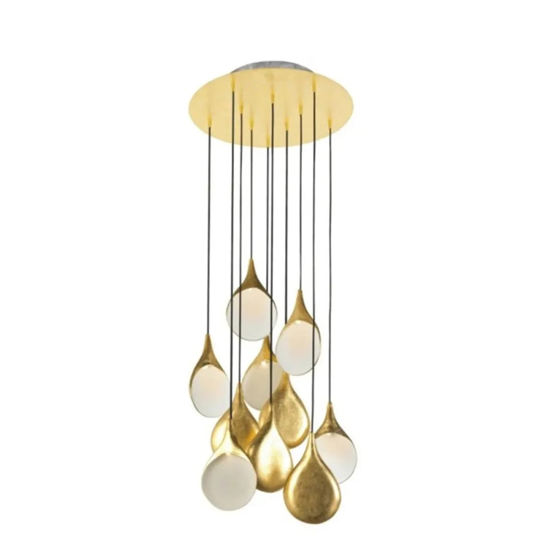 Davin Drop Orb Chandelier 10 Light