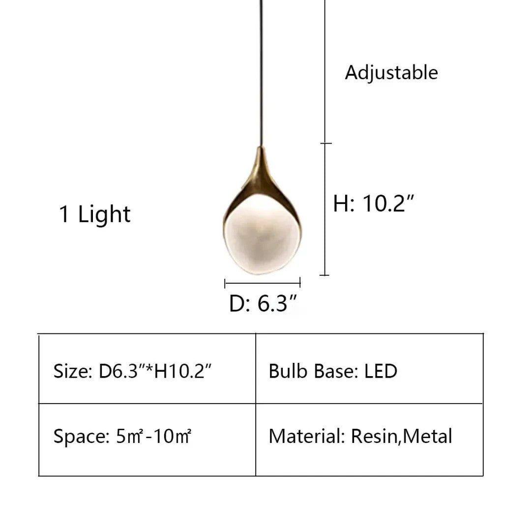 Davin Drop Orb Chandelier 14 Light