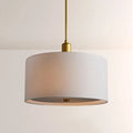 Donna Linen Round Pendant