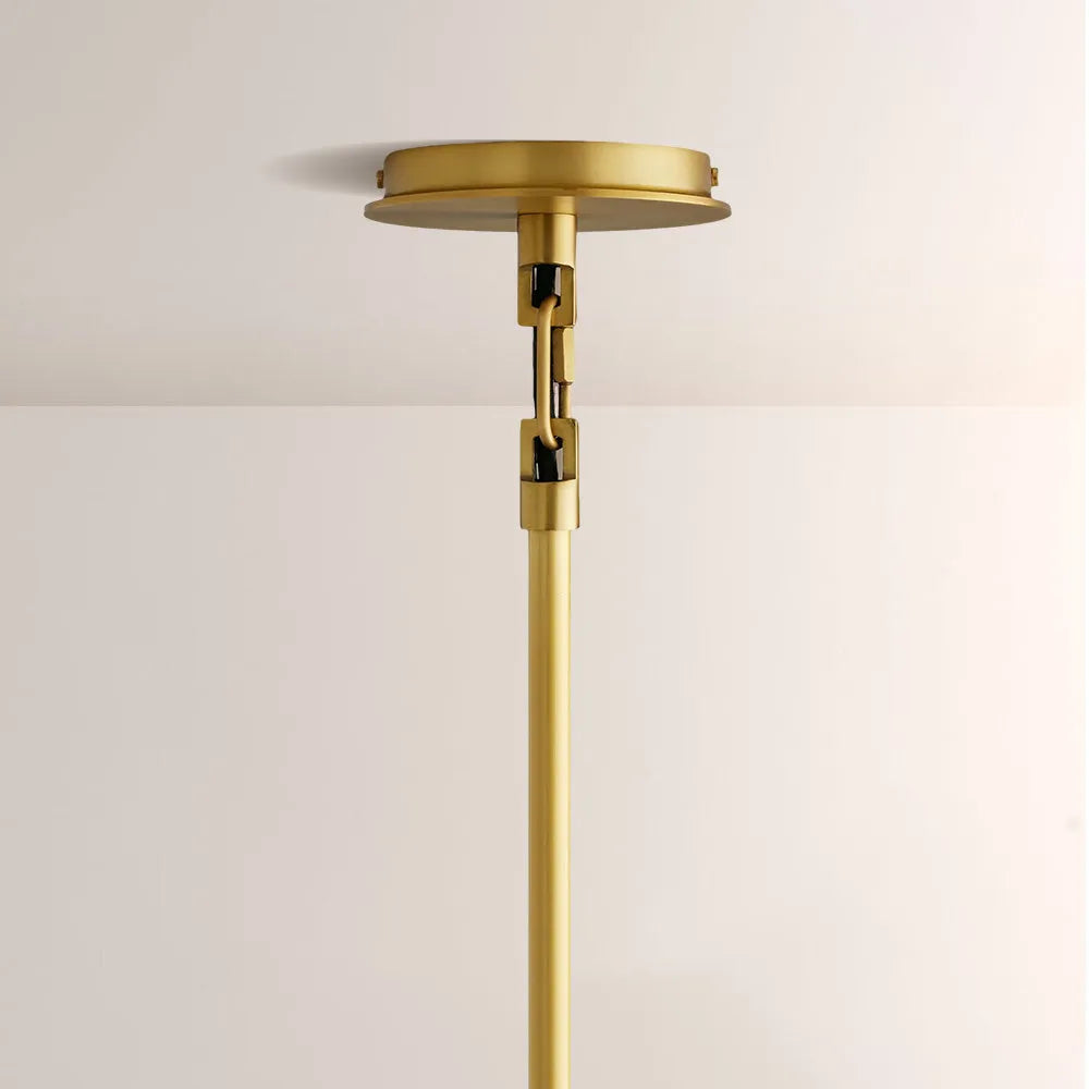 Donna Linen Round Pendant
