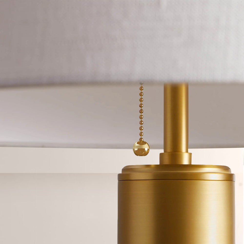 Donna Linen Floor Lamp