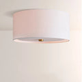 Donna Linen Flush Mount