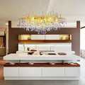 Doris Rain Crystal Branch Chandelier 54"L