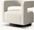 Drew Curved Swivel Chair