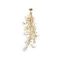 Drooping Ceramic Ginkgo Leaf Chandelier