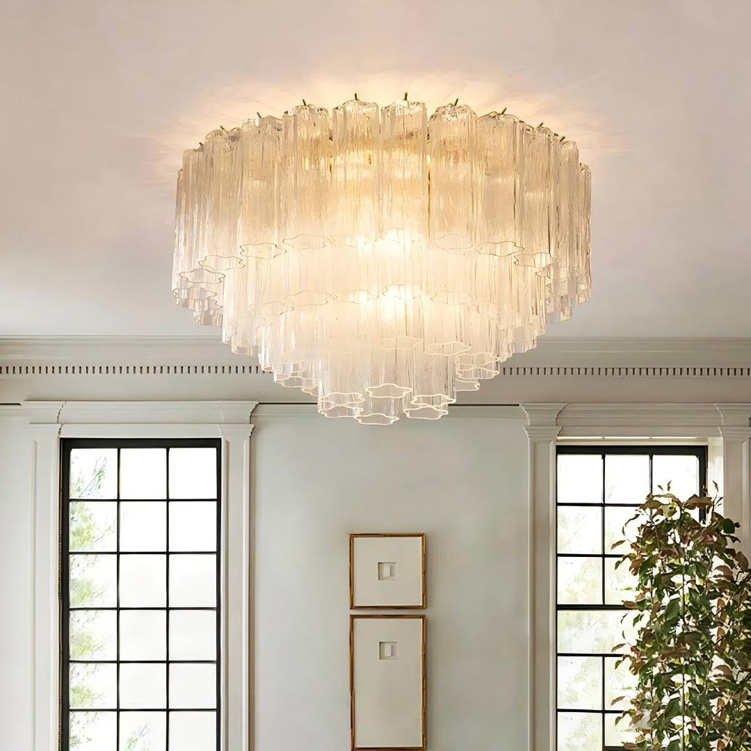 Edien Murano Glass Flushmount 22"/32"