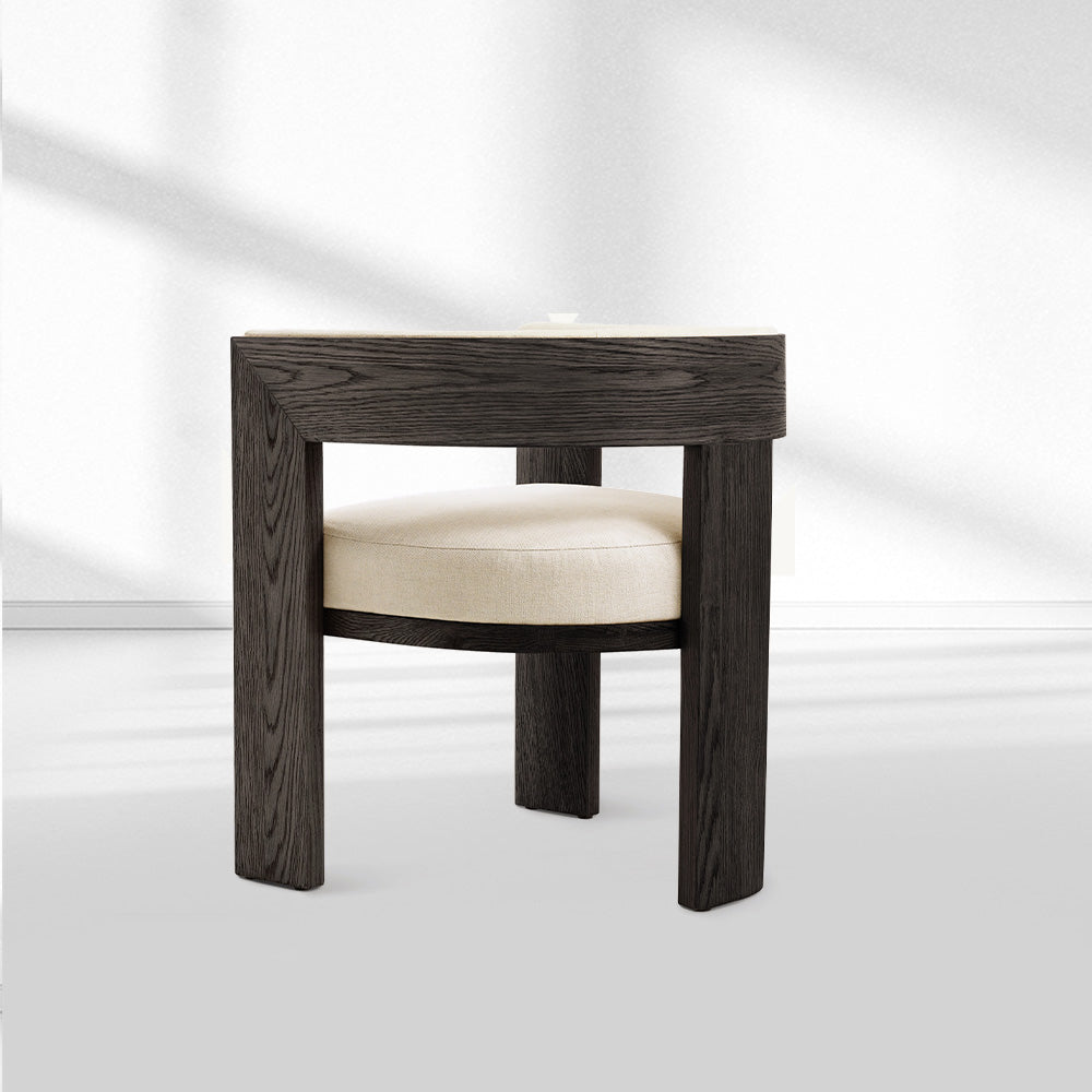 Elgen Fabric Dining Armchair