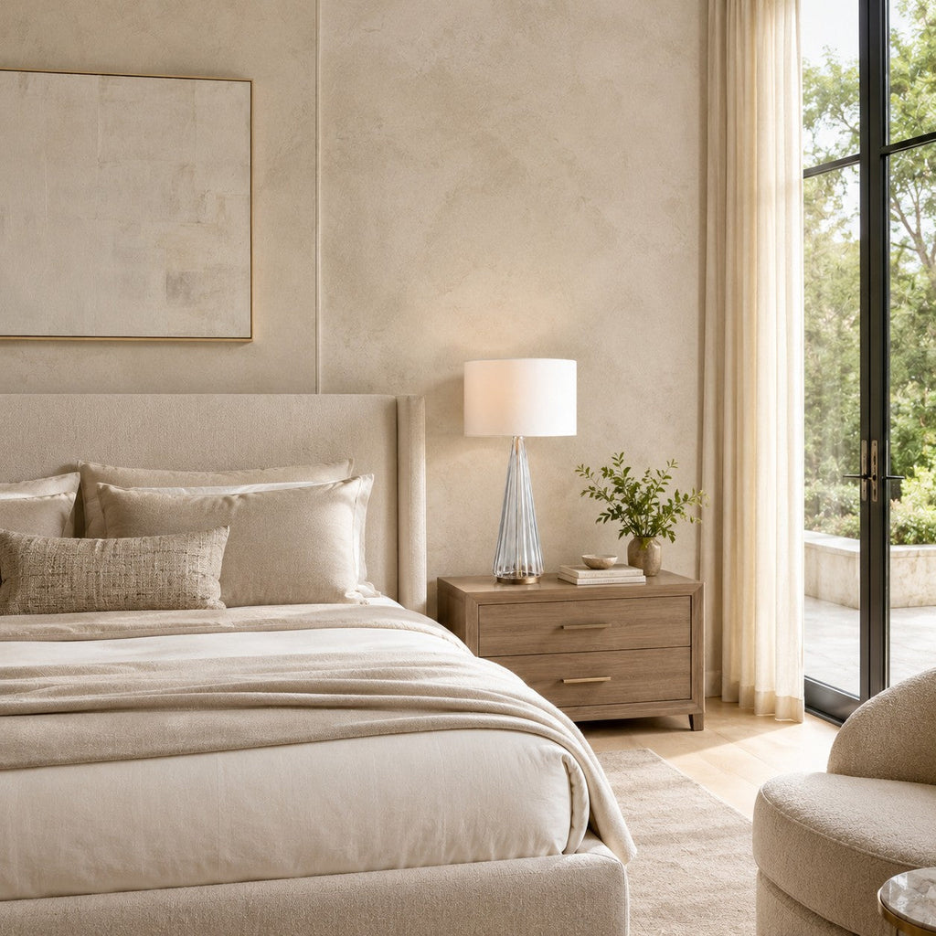 Emers Glass Table Lamp