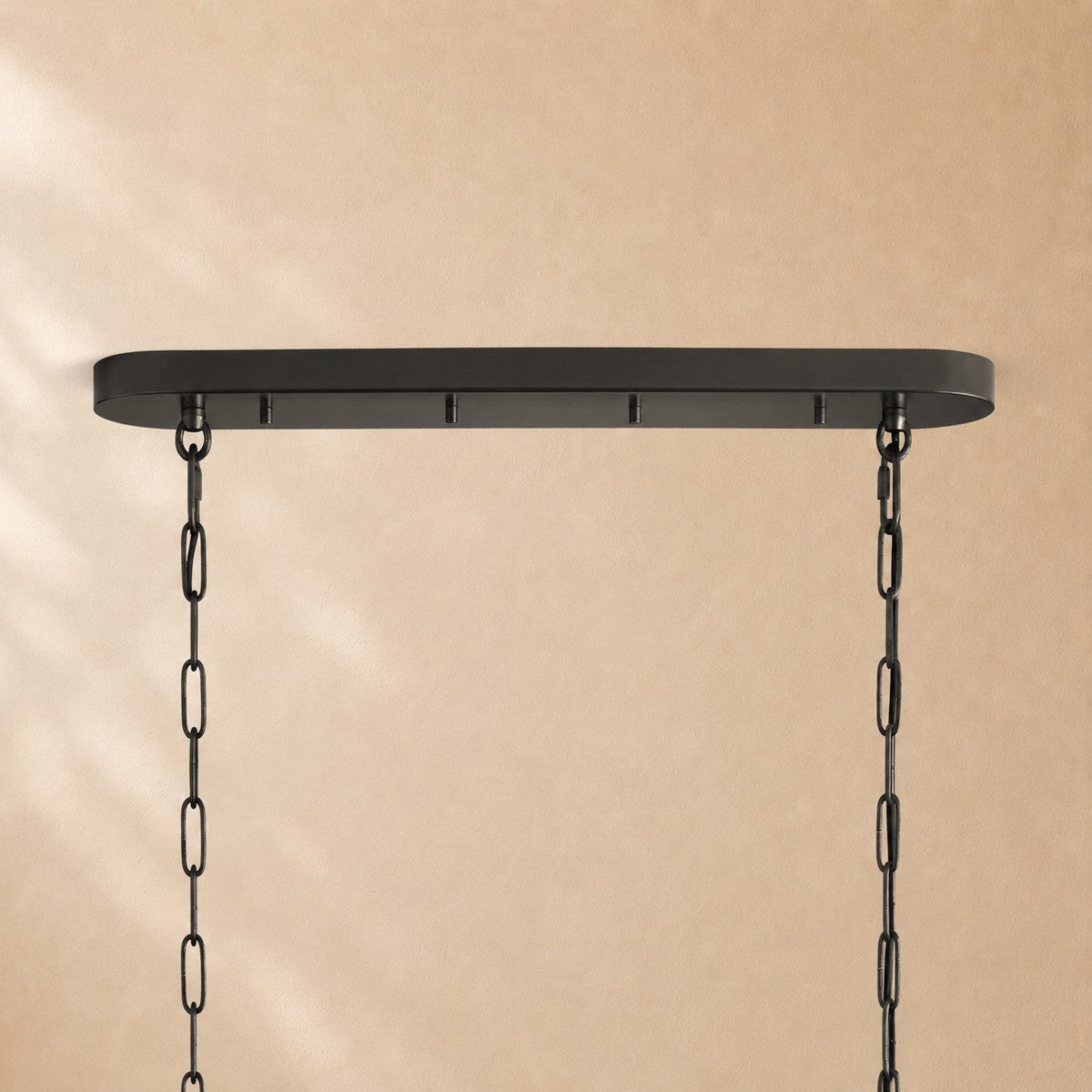 Erin Glass Oval Chandelier 54"W/65"W