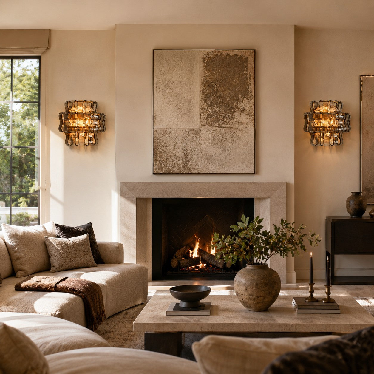 Erin Glass Wall Sconce