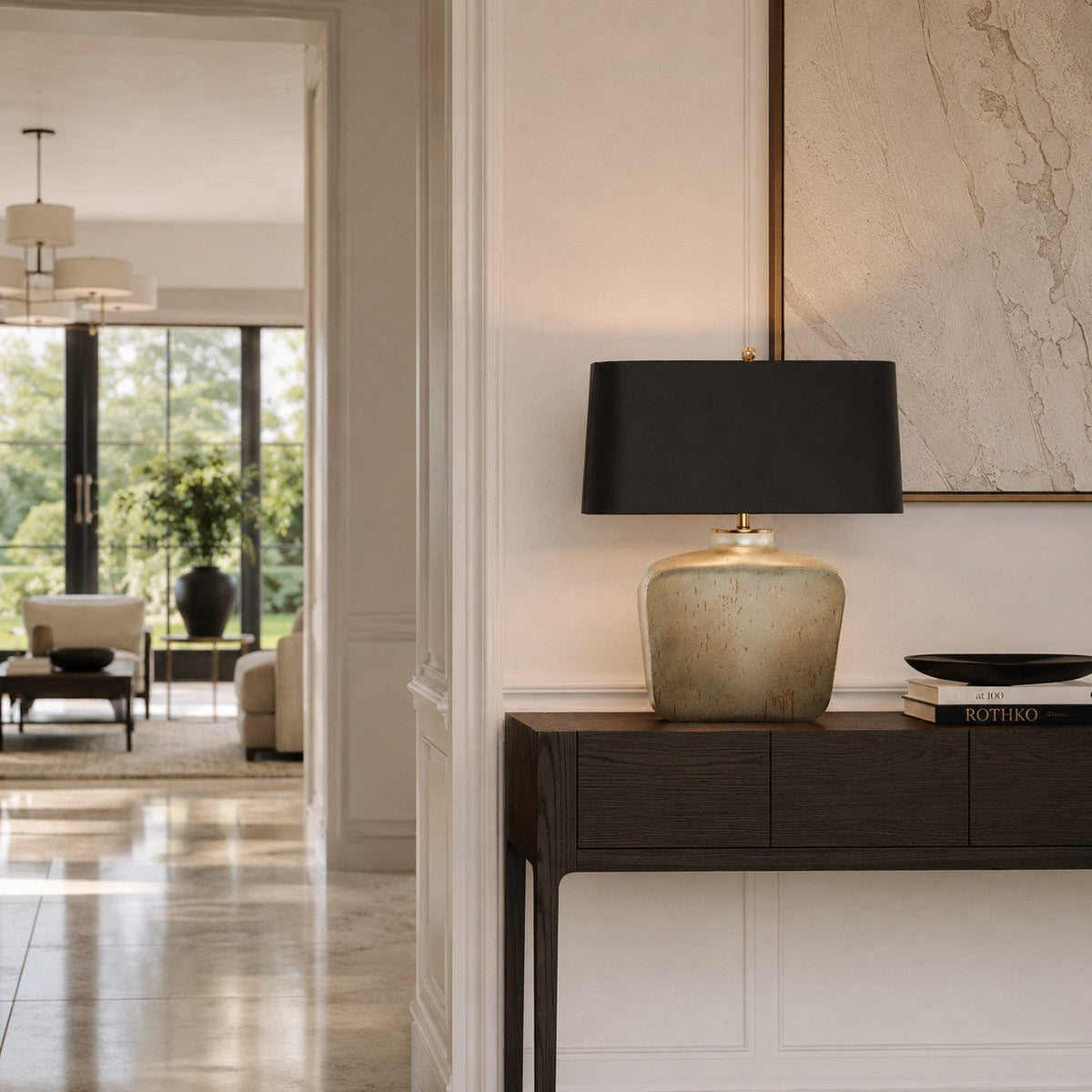 Eva Metal Table Lamp