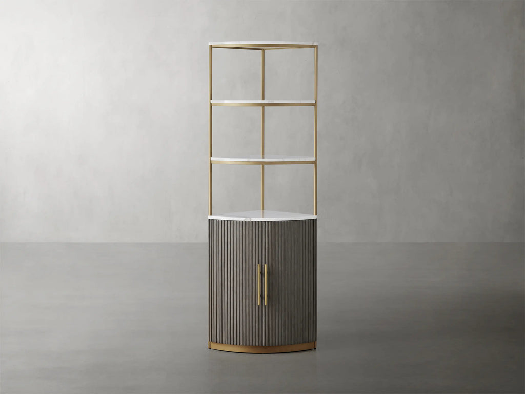 Fanny Corner Cabinet