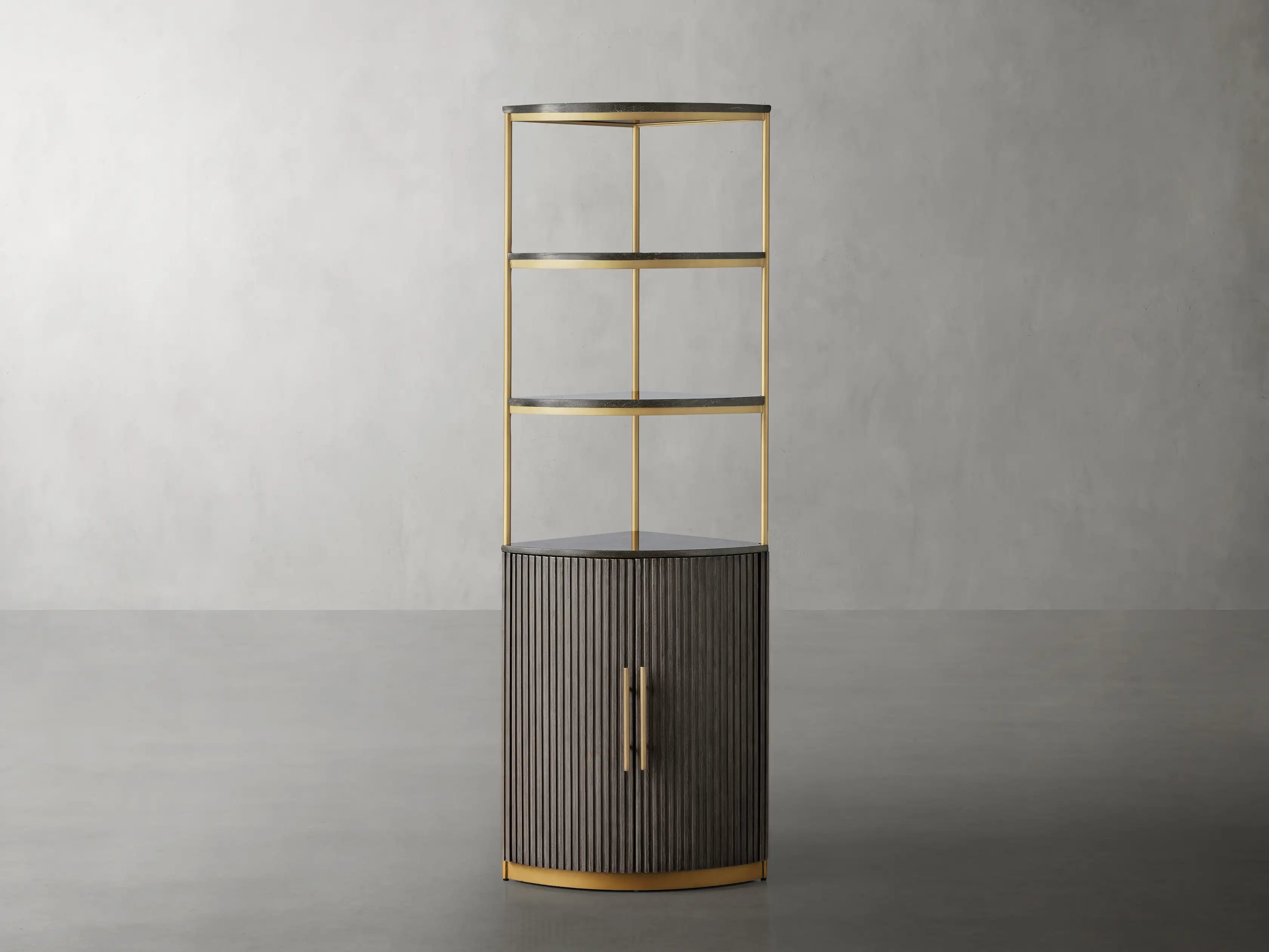 Fanny Corner Cabinet