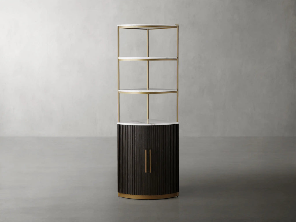 Fanny Corner Cabinet
