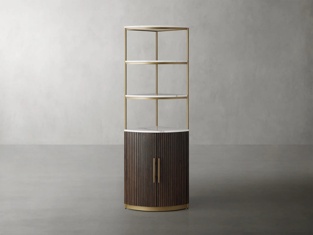 Fanny Corner Cabinet