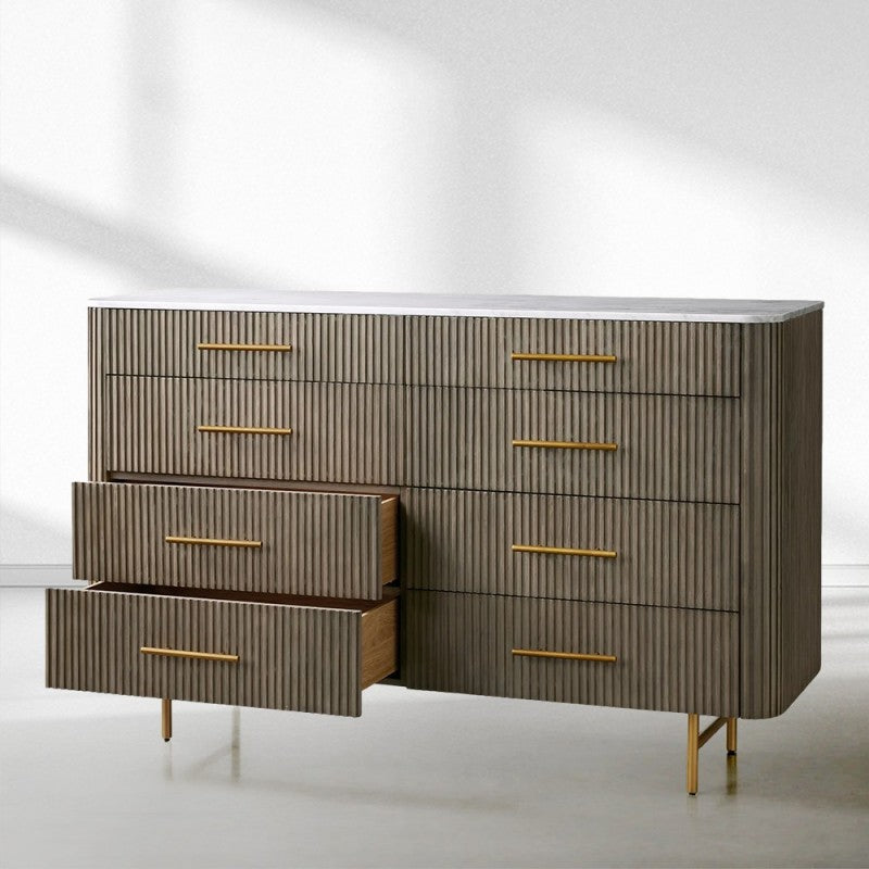 Fanny Eight Drawer Dresser