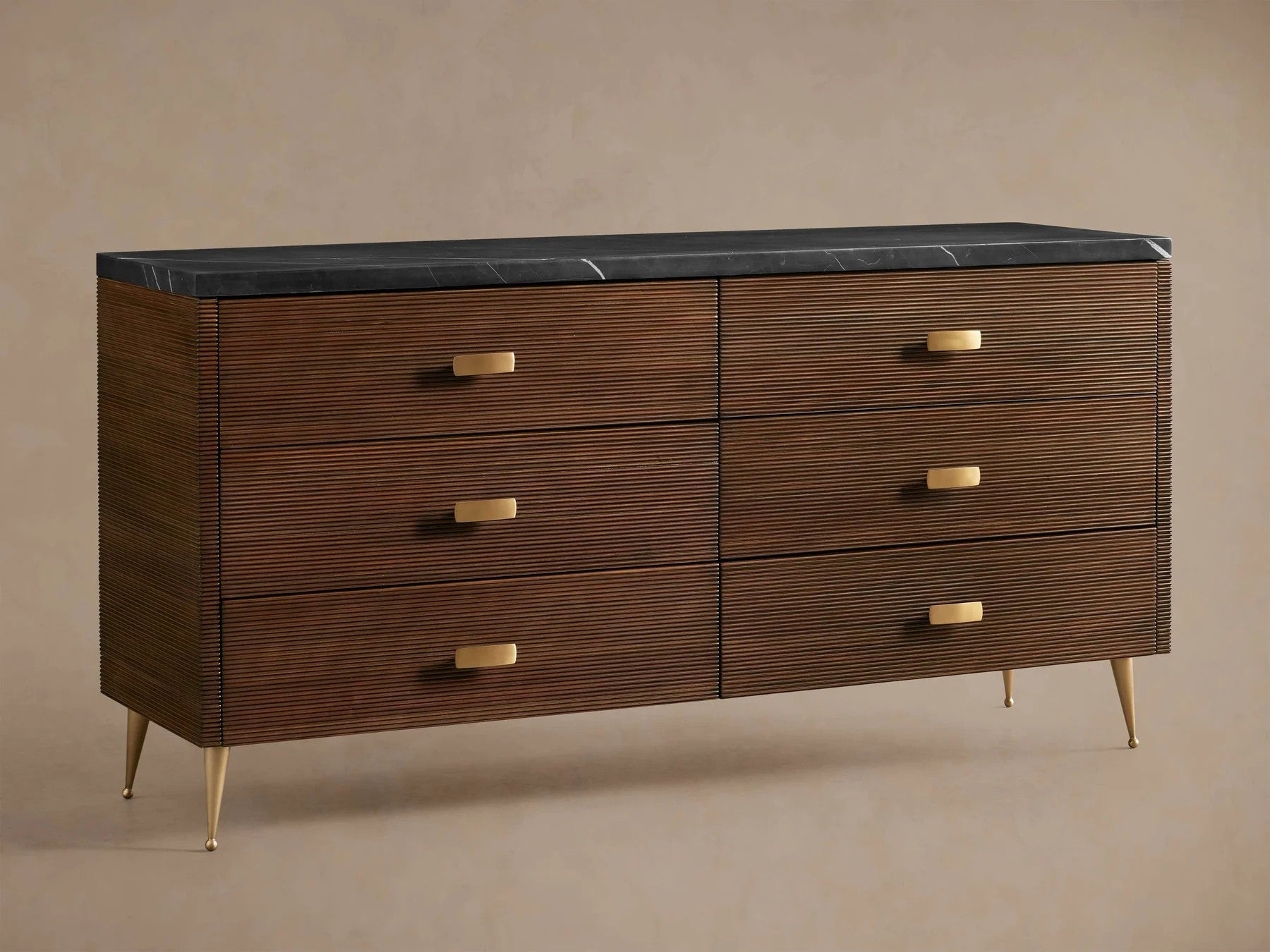 Gislle Six-Drawer Dresser