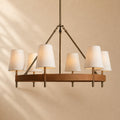 Harvin Round Brass Chandelier