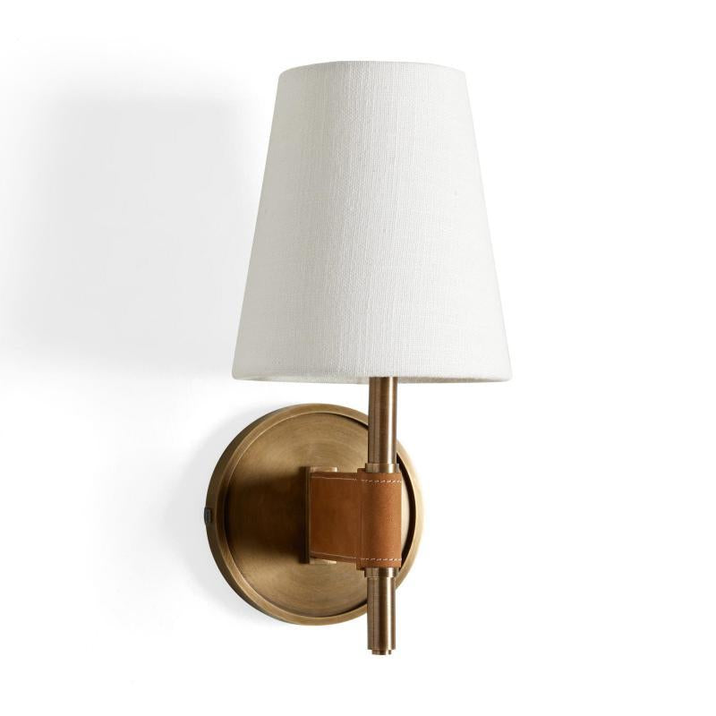 Harvin Wrapped Brass Wall Sconce