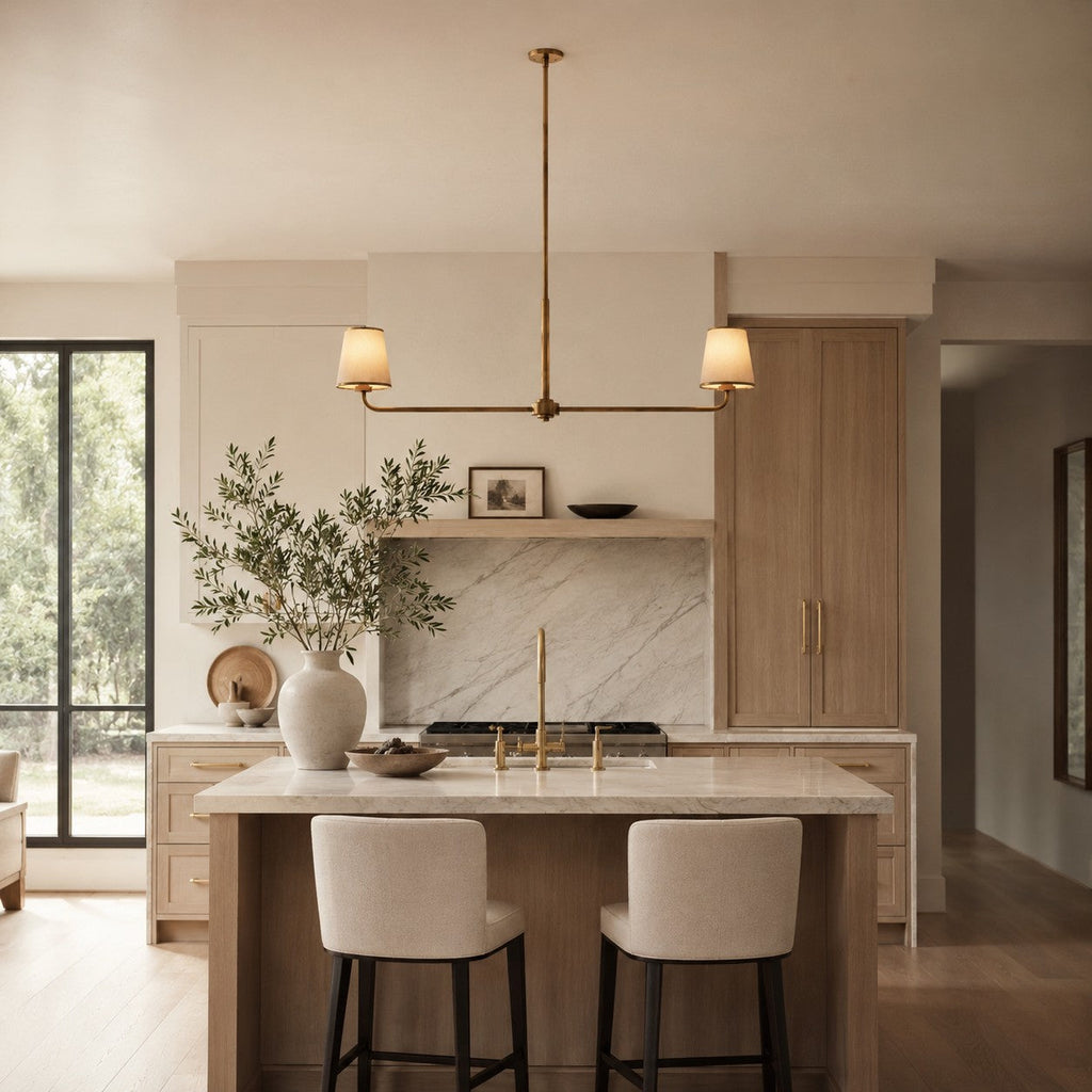 Hedy 2-Light Linear Chandelier