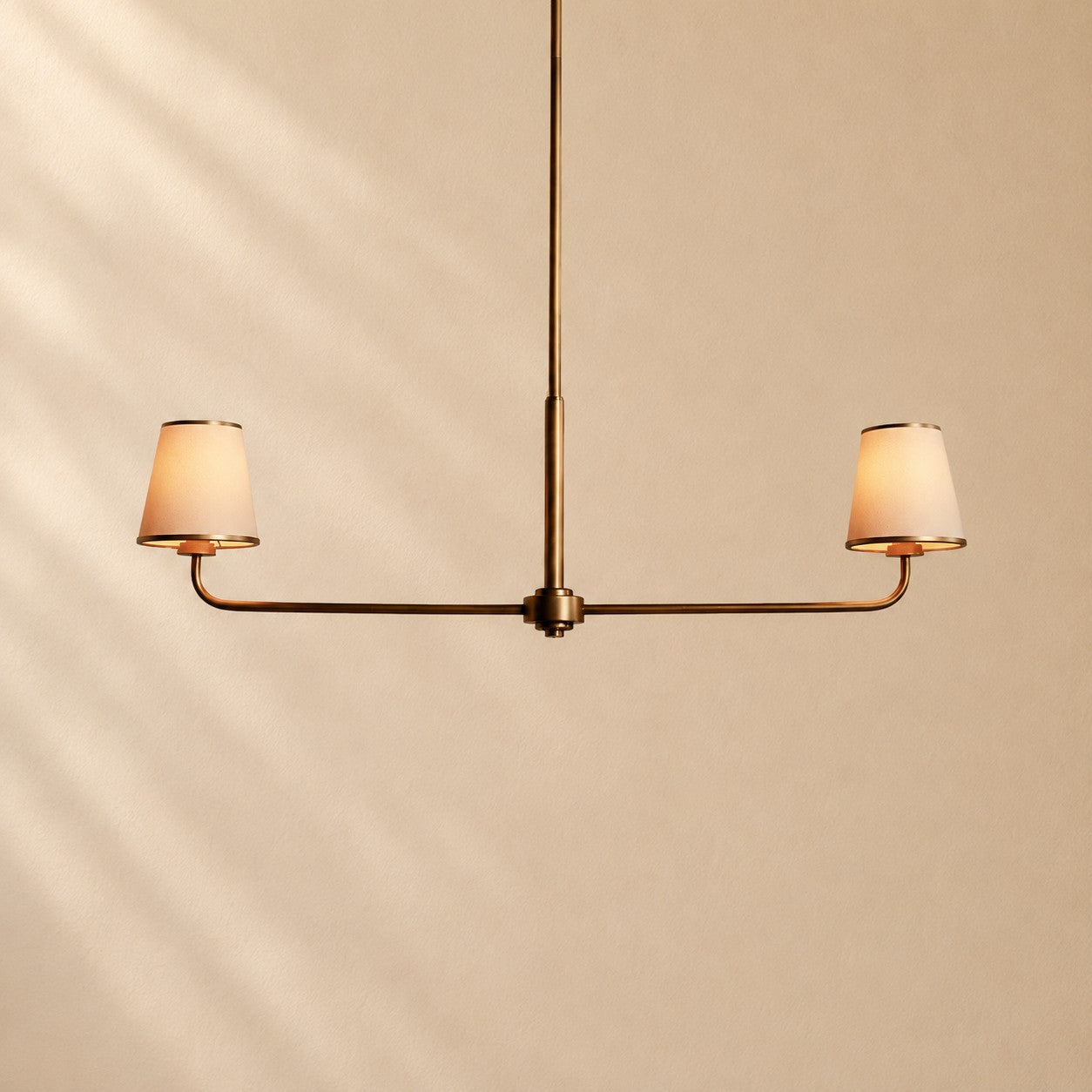 Hedy 2-Light Linear Chandelier