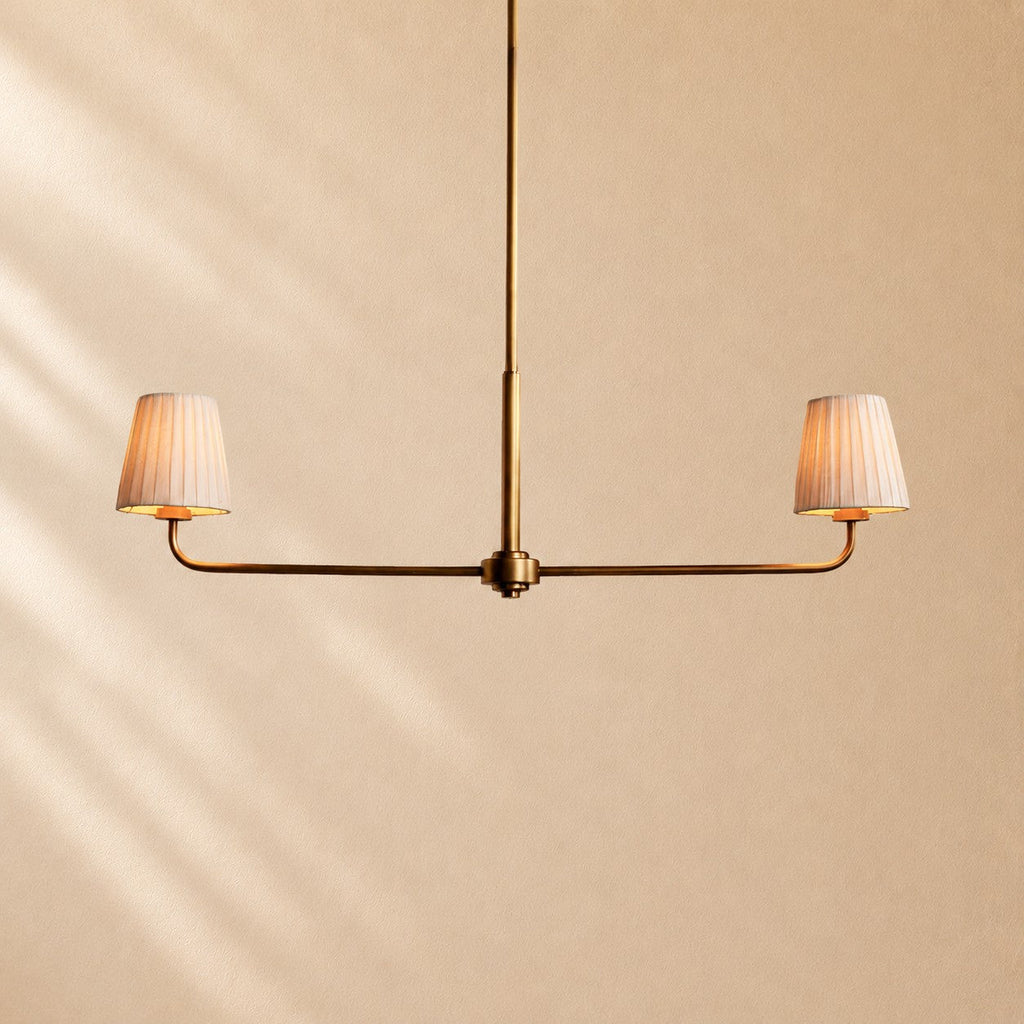 Hedy 2-Light Linear Chandelier