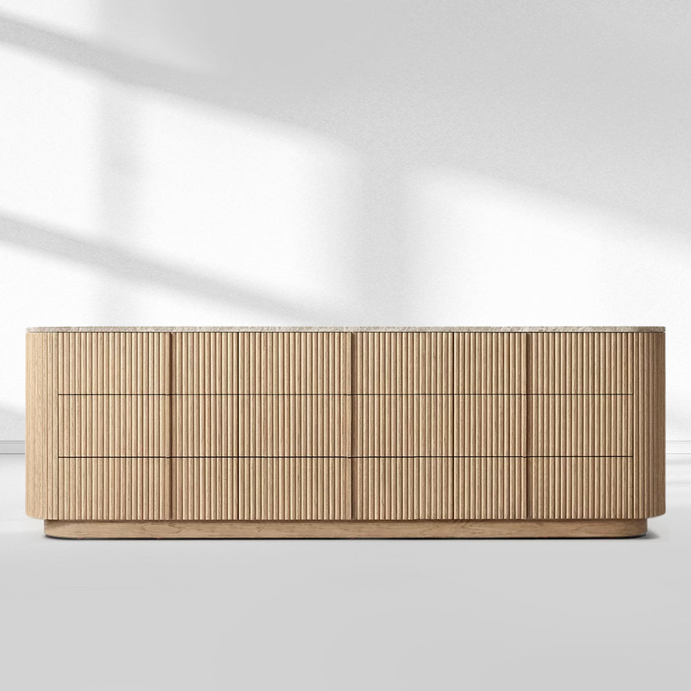 Holland Modern Stone 9-Drawer Dresser