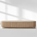 Holland Oak Wood & Stone Coffee Table