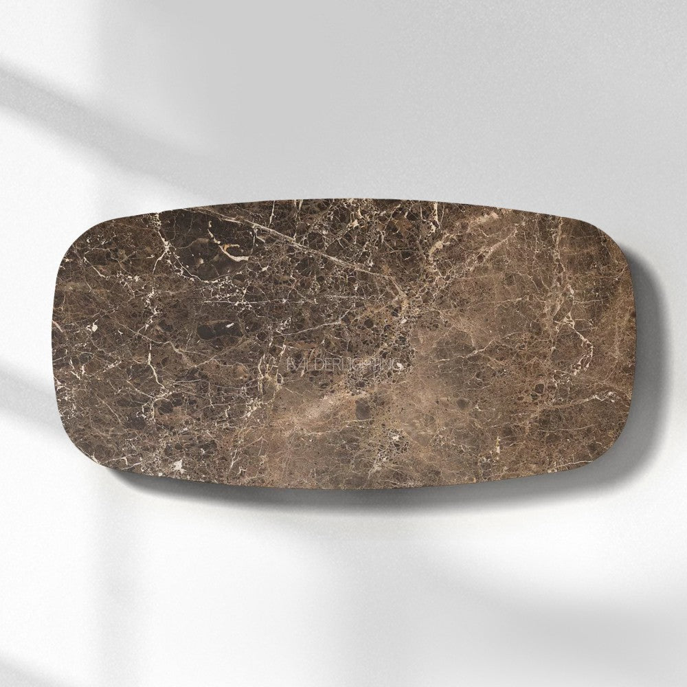 Holland Oak Wood & Stone Coffee Table