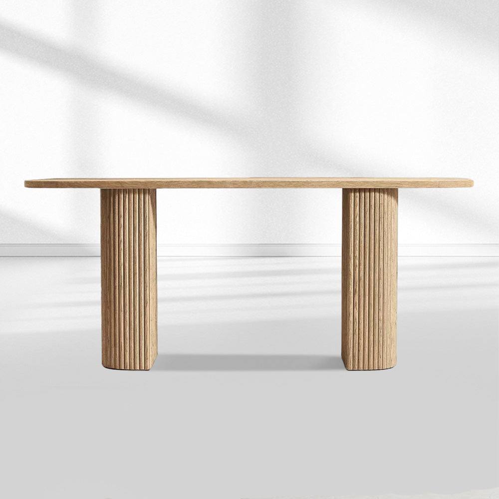 Holland Plank Wood Console Table