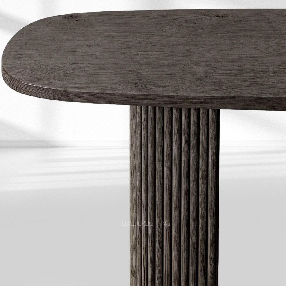 Holland Plank Wood Console Table