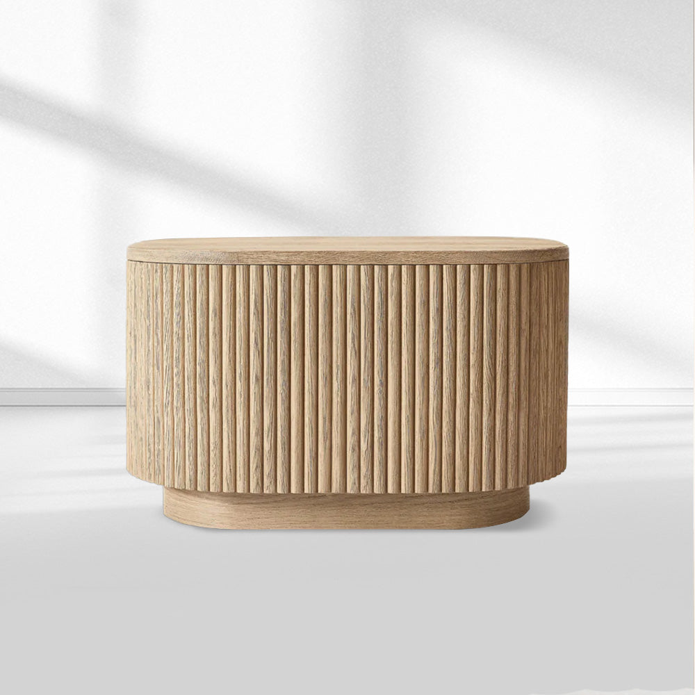 Holland Rectangular Wood Side Table