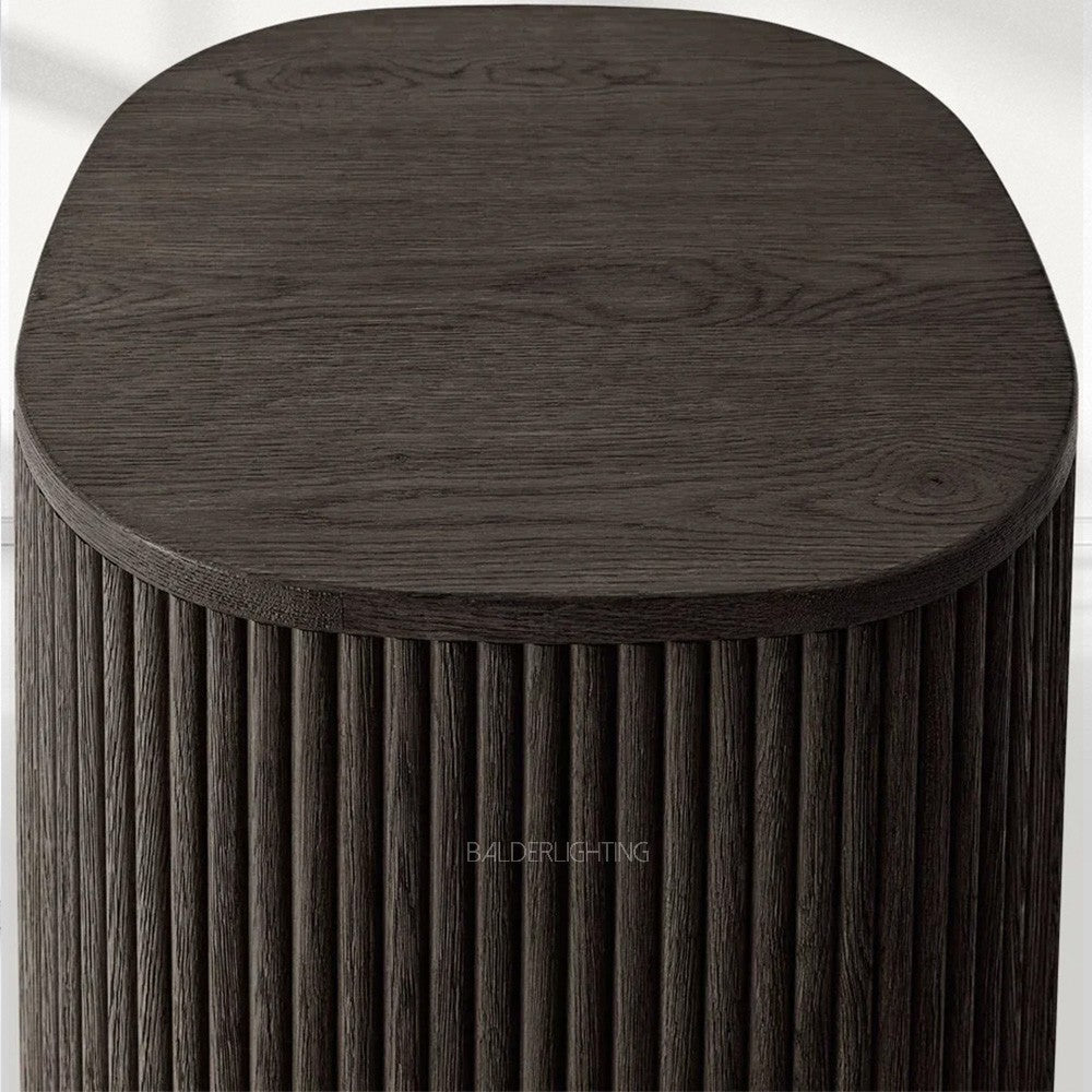Holland Wood Square Side Table
