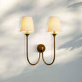 Hume 2 Light Curved Arm Wall Sconce