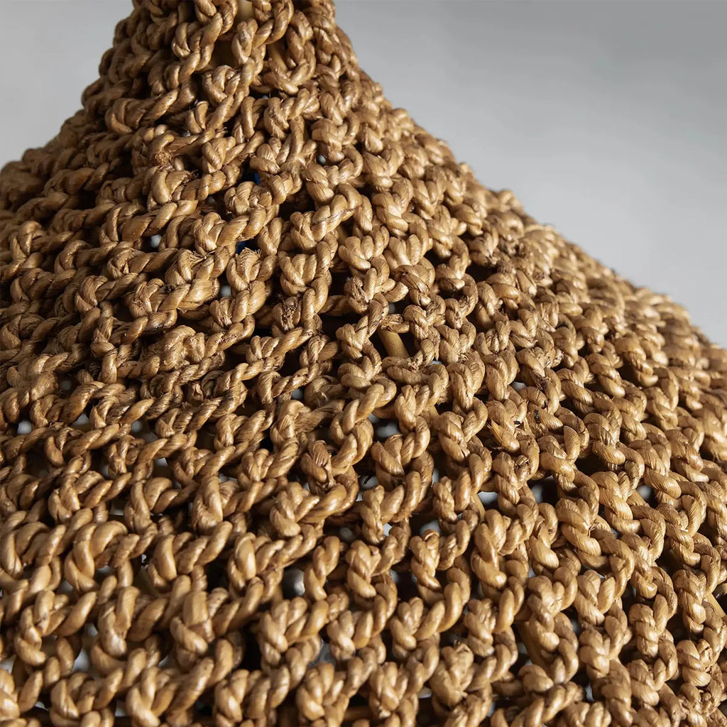 Levi Crocheted Seagrass Pendant