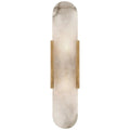 Lowell Melange Elongated Alabaster Wall Sconce 20"