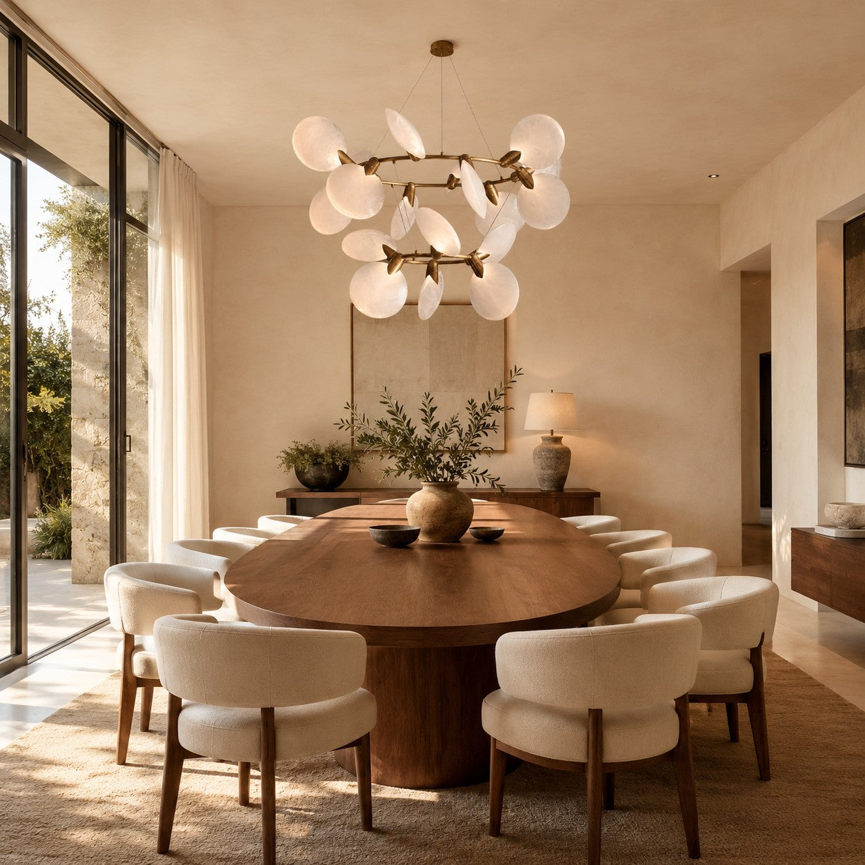 Lyno Floating Disc Chandelier